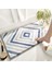 Yeşil 50X80 cm Basit Geometrik Banyo Kaymaz Mat Mikrofiber Akın Banyo Paspas Kalın Peluş Banyo Halısı Emici Kaymaz Ayak Mat Paspas (Yurt Dışından) 2