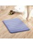 Mavi 80X120 cm Tuvalet Zemin Mat Yumuşak Polar Mat Çizgili Kaymaz Banyo Paspas Oturma Odası Mikrofiber Halı Ev Küvet Kanepe Alfombra Banyo Alanı Halı (Yurt Dışından) 1