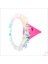 Hologram Happy Birthday Şapka, 24CM x 1 Adet - Pembe 3