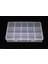 Sepeti 15 Bölmeli Kapaklı Organizer Kutu 230X150X32 mm 2