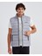 M Outerwear Padded Vest Erkek Gri S231241-035 3