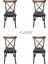 Mutfak Sandalye Cafe Sandalye Salon Sandalye Çapraz Tonet Sandalye 4 Adet 1