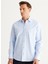 Slim Fit Klasik Yaka Açık Mavi Erkek Gömlek 4A2024100012 2