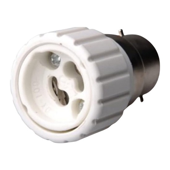 Detay Kablo B22 To GU10 Duy Dönüştürücü Adaptör (B22 Duyda Fiyatı