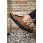 Riccon Süet Taba Siyah Erkek Sneaker 0012360
