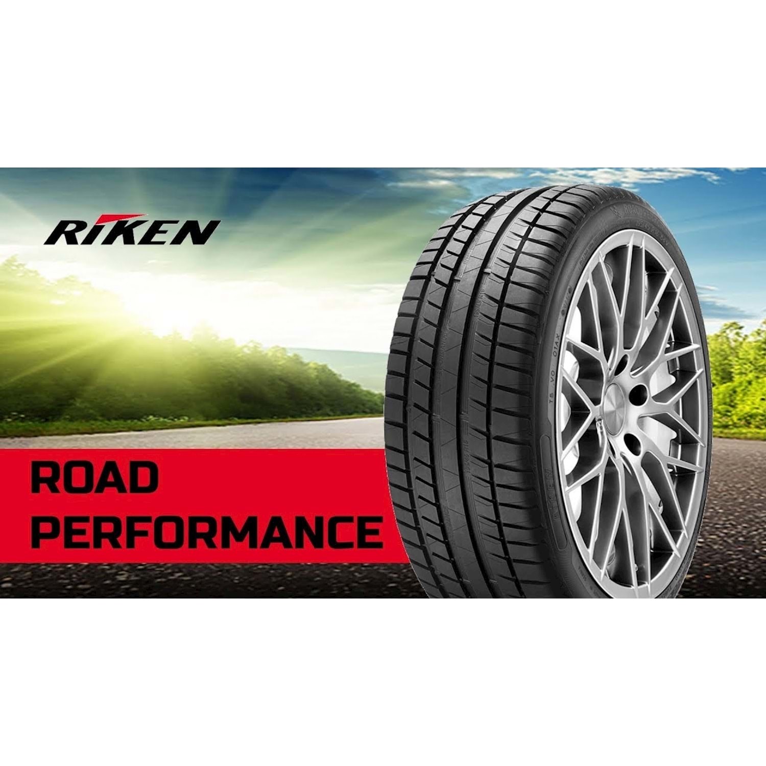 185/55R16 87V Riken Road Performance XL Pneu Été 