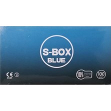 S-BOX Blue Kayganlaştırıcılı Klasik 100 Adet Prezervatif