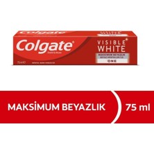 Colgate Visible White One Maksimum Beyazlık Diş Macunu 24 x 75 ml