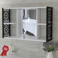 Remaks Terek Remaks Aynalı Banyo Dolabı Siyah