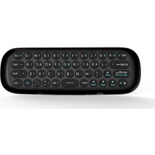 Lumi W1 2.4g Kablosuz Klavye Uzaktan Kumanda Air Mouse