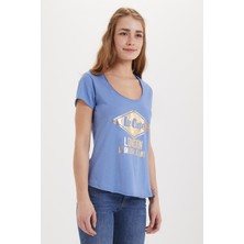 Lee Cooper Darla Kadın O Yaka T-Shirt