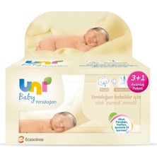 Eczacıbaşı Uni Baby Yenidoğan 3+1 Fırsat Paketi 160 Yaprak