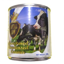 Royal Cow Milk Condensed Soyalı Yoğunlaştırılmış Süt 390g 3 adet