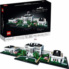 LEGO Architecture Collection: The White House 21054 Model Yapı Kiti (1,483 Parça)