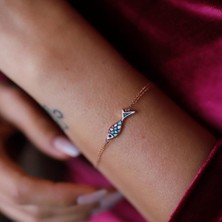 By Golden House Mineli Balık Bileklik