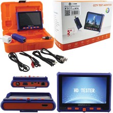 Alfa Magbox Ahd+Tvı+Cvı+Analog+Vga+Hdmı In+Ptz Kamera El Tipi Test Cihazı (5 Inç Ekran)