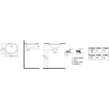 Ideal Standard Ideal S. Strada O Tezg. Altı Lav. 38*46CM