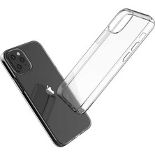 Case 4U Apple iPhone 12 Mini Kılıf A+ Şeffaf Lüx Süper Yumuşak 0.3mm Ince Slim Silikon