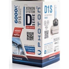 Photon D1S 6000 K +50 Versiyon Ampul 2 Adet