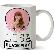 Art Hediye Blackpink Black Pink Lisa Kupa Bardak
