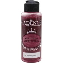 Cadence 348 Kadife Tozu 120 ml Burgundy