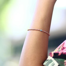 By Golden House Lazer Kesim Firuzeli Bileklik