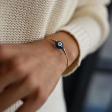 By Golden House Cam Göz Bilezik