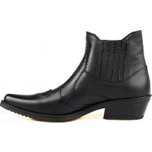 FootCourt Siyah Erkek Kovboy Bot (Coleman)