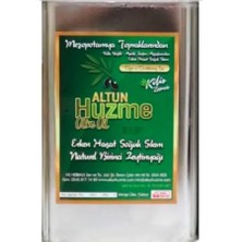 Altun Huzme Erken Hasat Soguk Sıkım Naturel Birinci Zeytinyağı Teneke 10 Lt