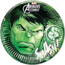 Parti Furyası Hulk Tabak