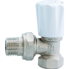 Akel Köşe Radyatör Vana 1/2