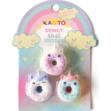 Kagito Donut Silgi Seti 3’lü