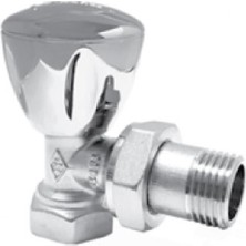 E.C.A 1/2 Rv3 Krom Köşe Radyatör Valfi 602120749