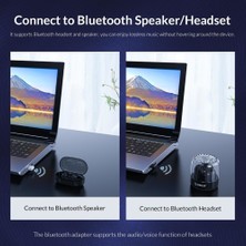 Schulzz Bluetooth Adaptör 5.0 Rtl Mini Dongle USB Alıcı Verici