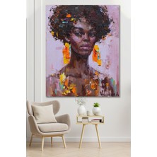 Hediyeler Kapında 90X130 Yağlı Boya Görünümlü Negro Kanvas Tablo