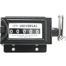 Universal RS-102-5 V2 Sıfırlamalı Tuşlu Darbeli Turmetre Sayaç