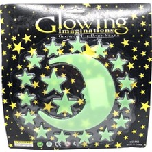 Cosy Home Gift Fosforlu Yıldız Desenler  -60 Adet