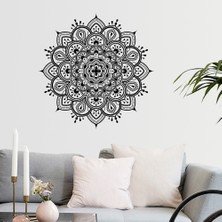 Famelya Mandala Etnik Desen Ev Dekor Duvar Sticker Çıkartma Seti