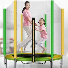 Leyaton Çocuk Trambolini Fileli Trambolin 140 cm Leyaton LYT-198 Katlanır