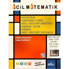 Acil Yayınları AYT Matematik Fasikül Seti