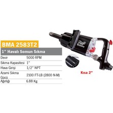 Bemato Havalı Somun Sıkma 1 Kısa Scorpıo YU-2583T2