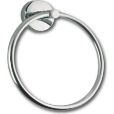 Ahlez Lüx Krom Yuvarlak Havluluk