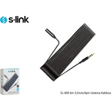 S-Link SL-600 6m Ses ve Mikrofon Uzatma Kablosu