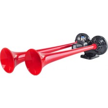 Seger 24VOLT Ikili Düz Ses Havalı Korna 80AH24.000.02K