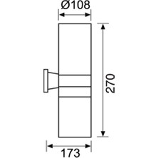 Jupiter JW926 An Bahçe Aplik PAR30