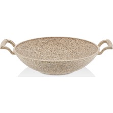 Falez Creamy 30 cm Döküm Kavurma Tavası