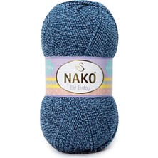 Nako Elit Baby 21350 Mavi Lacivert Muline Örgü İpi