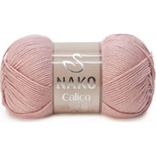 Nako Calico 11220 Pudra Örgü İpi