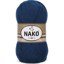 Nako Calico 148 Lacivert Örgü İpi