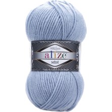 Alize Superlana Midi 480 Açık Mavi Örgü İpi